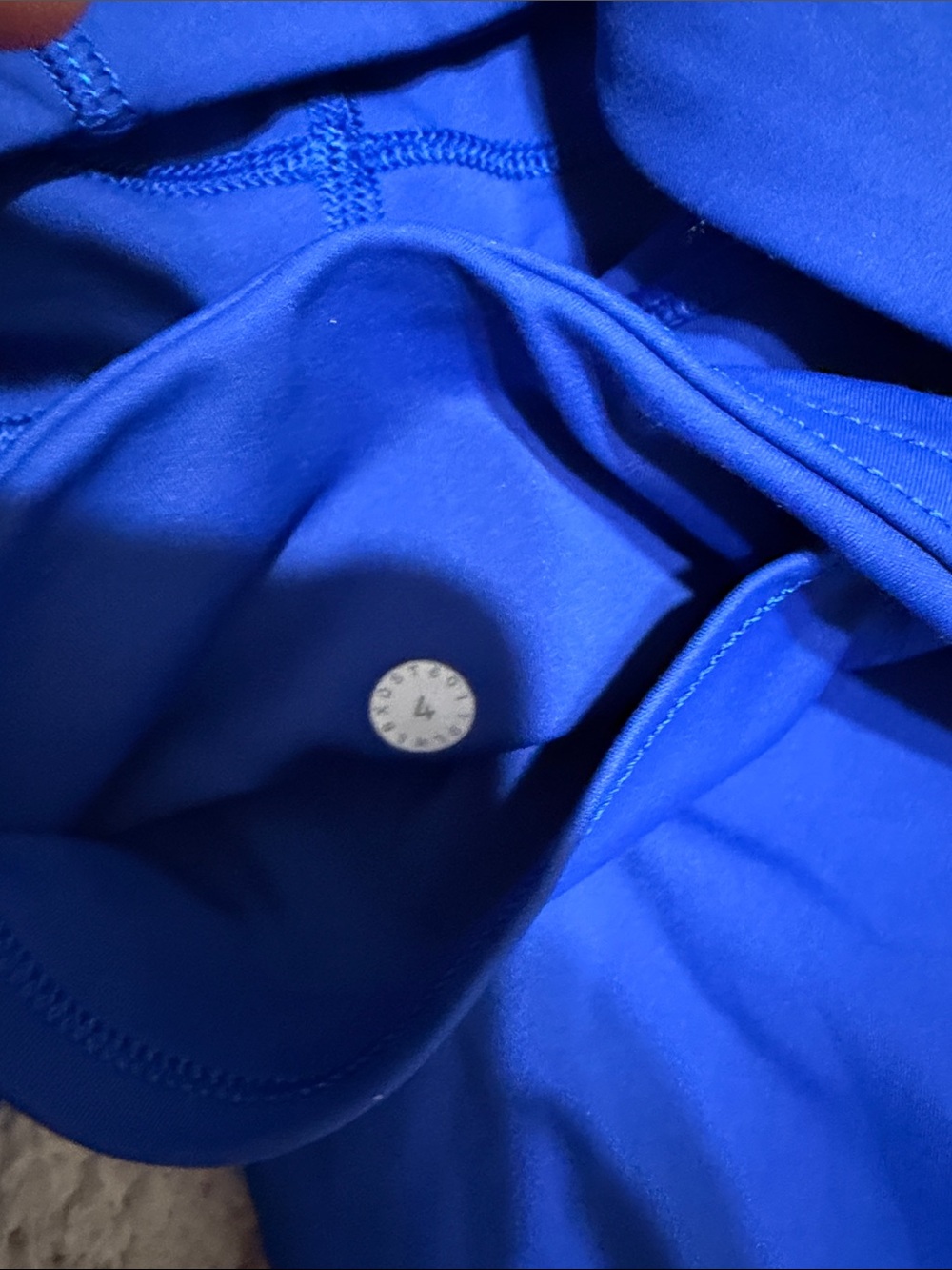 Lululemon Bright Blue Athletic Leggings - Picture 4 of 5